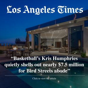 Kris Humphries LA Times SFJ GROUP