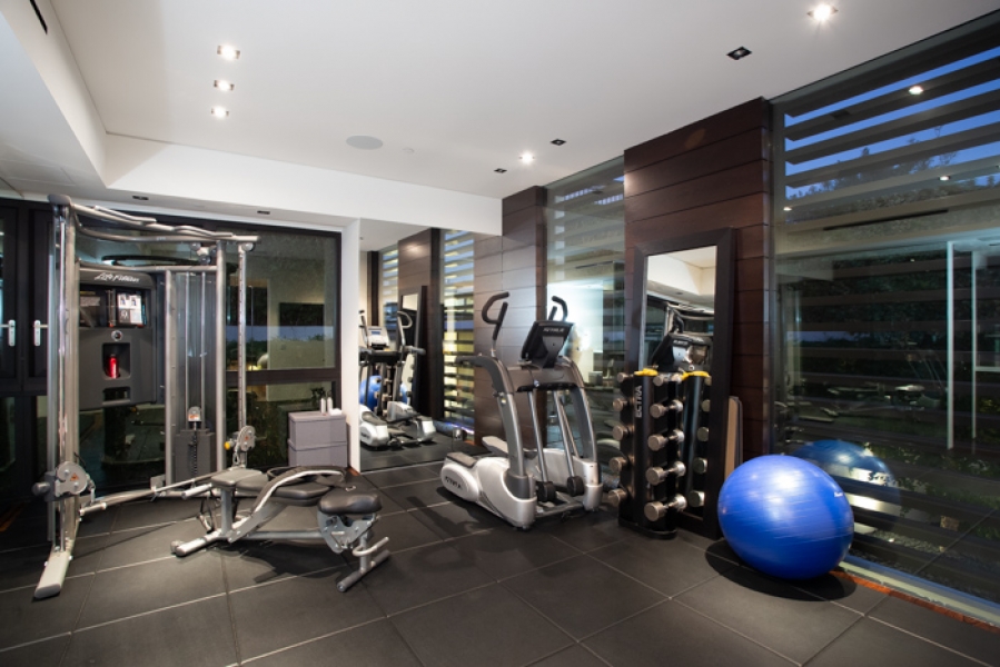 Luxurious Home Gym full of Equipments