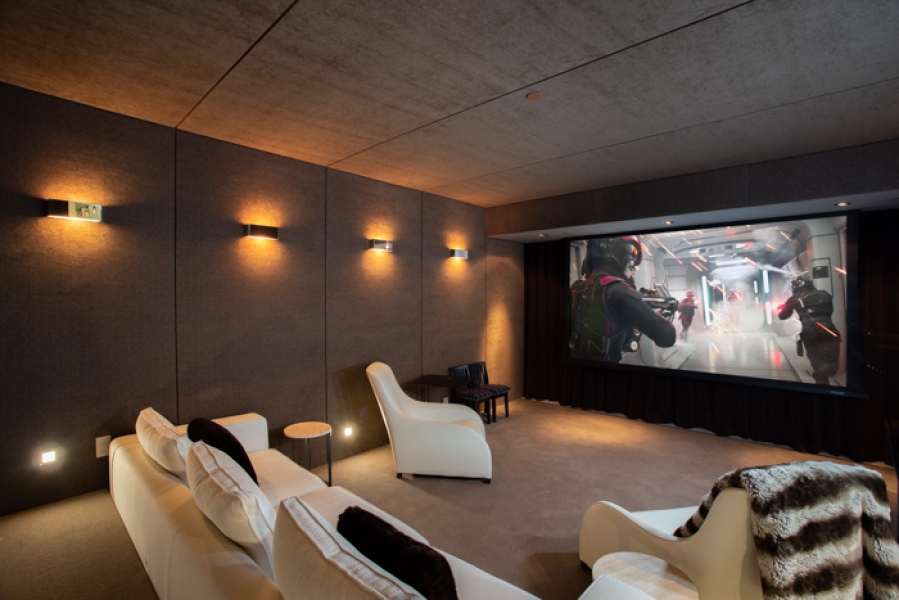 Built-in Home Theater
