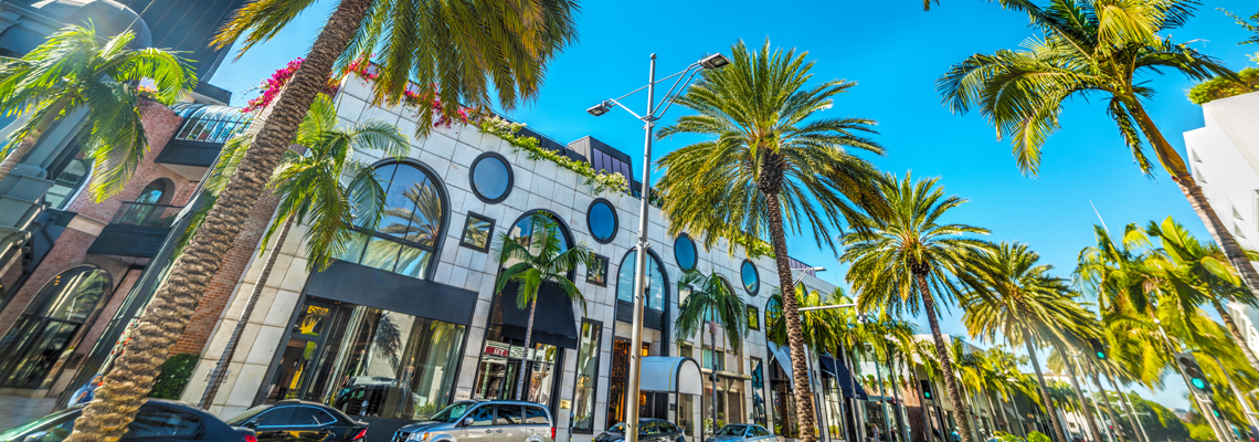 The Rodeo Drive Street Shopping District